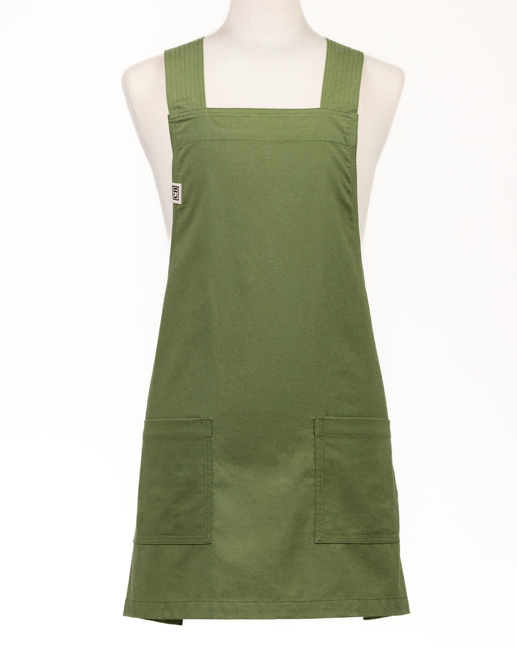 Sage Crossback Chore Apron