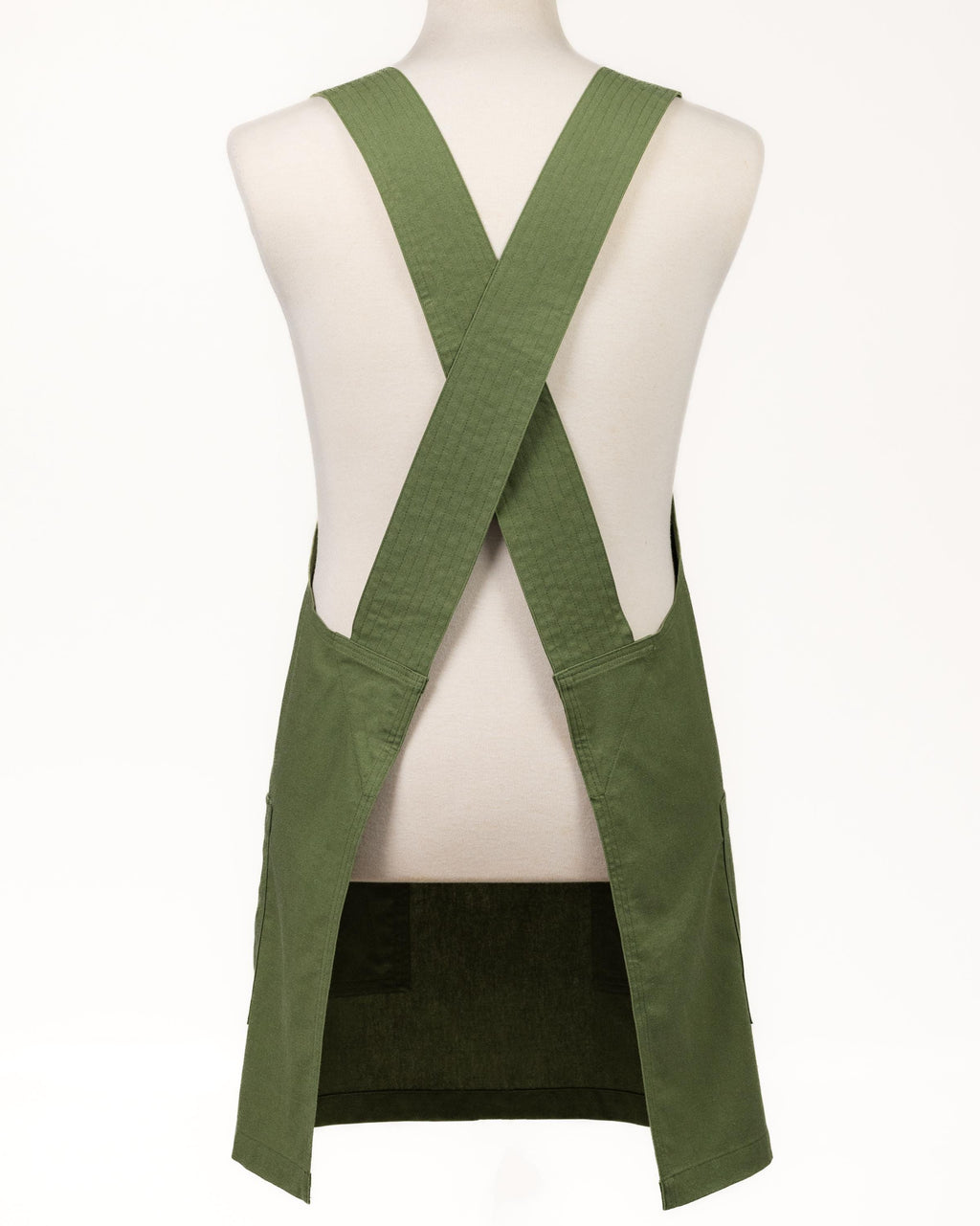 Sage Crossback Chore Apron